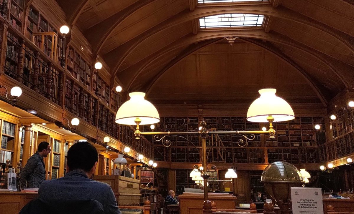 Photo de la bibliothèque de Paris
