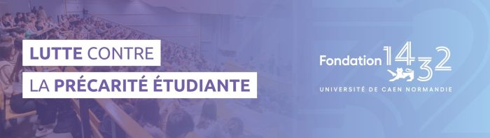 La Fondation 1432 lutte contre la précarité étudiante : nuitées d&rsquo;urgence, kits d&rsquo;hygiène et cartes alimentaires