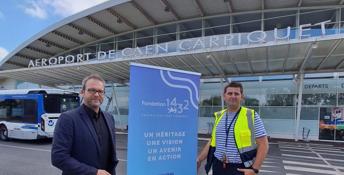 PARTENARIAT : La Fondation 1432 et les aéroports de Caen et Deauville luttent contre la précarité étudiante